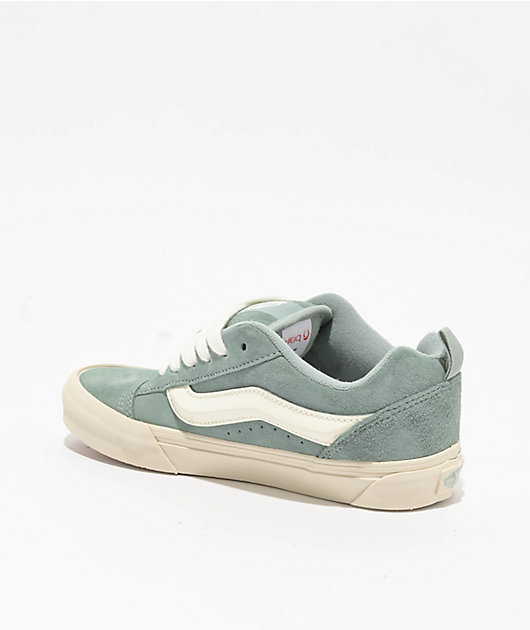 Vans Knu Skool Pig Suede Puritan Grey Skate Shoes