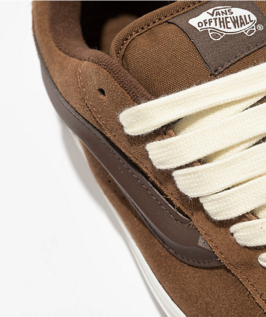 Vans Knu Skool Suede Brown Skate Shoes