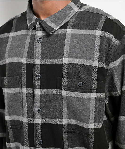 Vans Larkspur Black Flannel Shirt | Zumiez