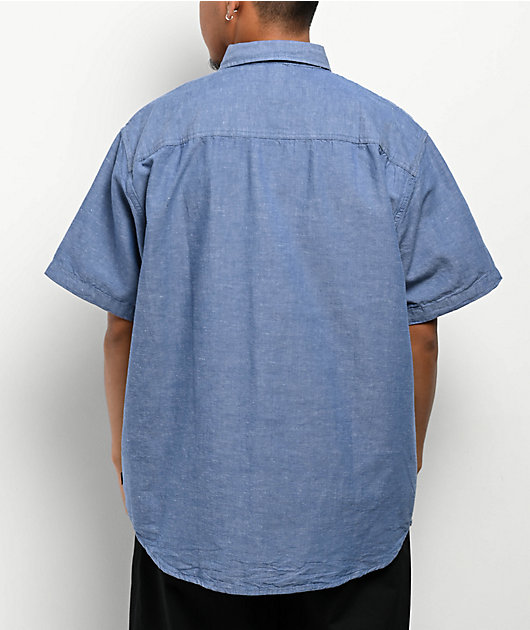 Vans Lawson Blue Short Sleeve Shirt