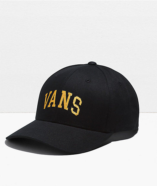 All black vans hat best sale