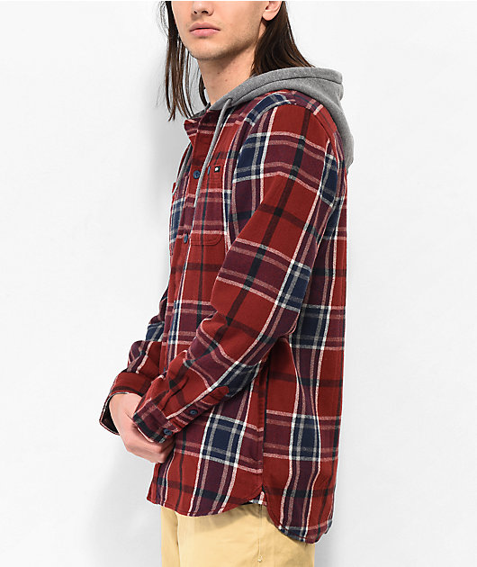 Pacsun 2024 hooded flannel