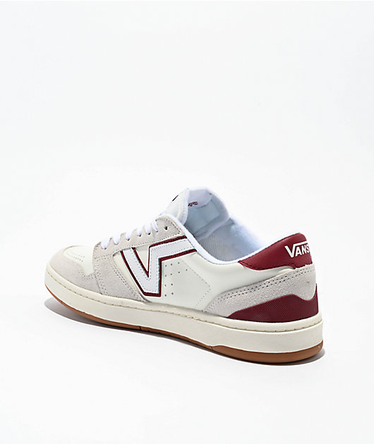 Vans Lowland 2.0 Vintage Red & Gum Skate Shoes