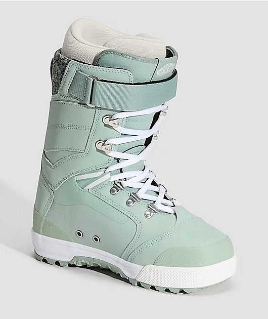 Vans Luna Pro Grey & White Snowboard Boots | Zumiez