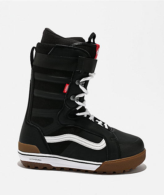 Vans Men's Hi-Standard Pro Black & White Snowboard Boots 2026 | Zumiez