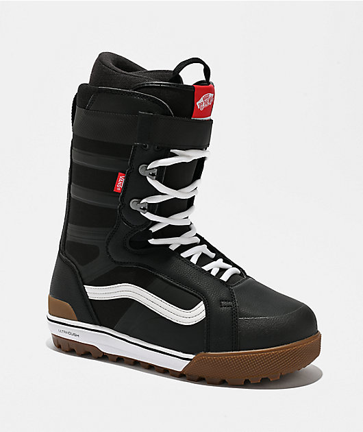 Vans Men's Hi-Standard Pro Black & White Snowboard Boots 2026 | Zumiez