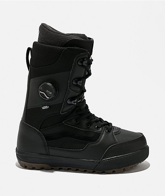 Vans Men's Invado Pro Black & White Snowboard Boots 2026