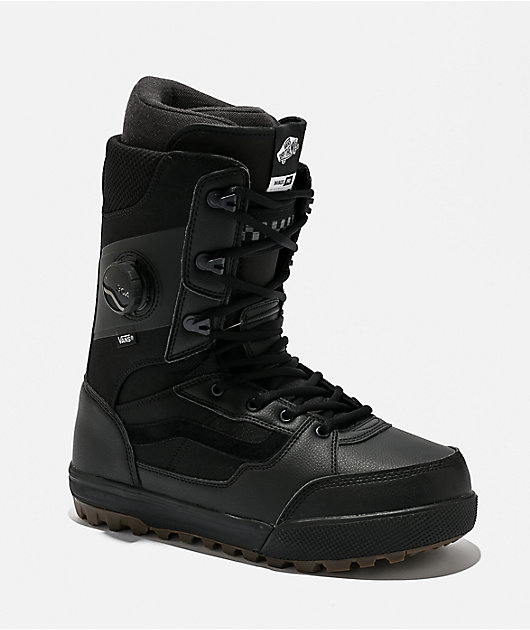 Vans Men's Invado Pro Black & White Snowboard Boots 2026