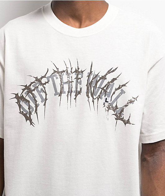 Vans Metal Arch Marshmallow T-Shirt | Zumiez