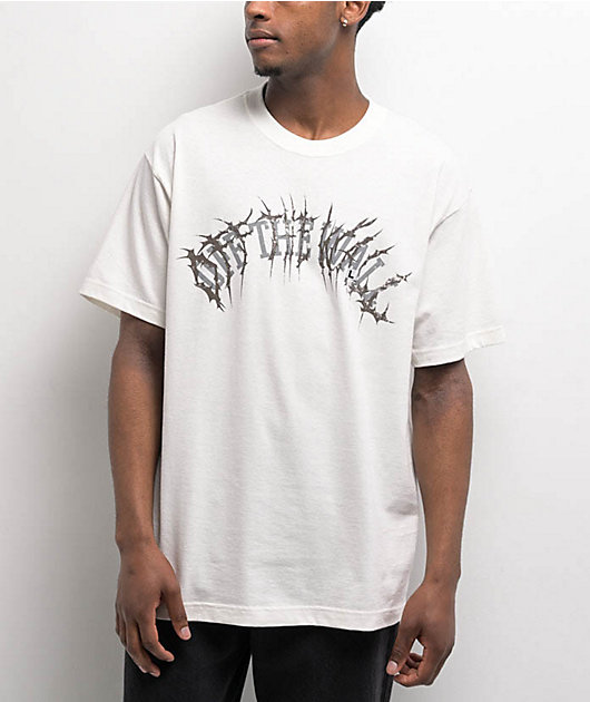Vans Metal Arch Marshmallow T-Shirt | Zumiez