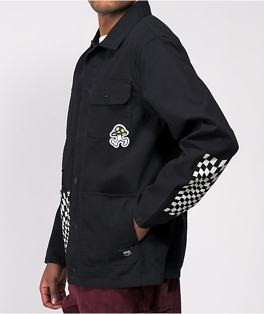 Vans Micro Dazed Drill Black Chore Jacket