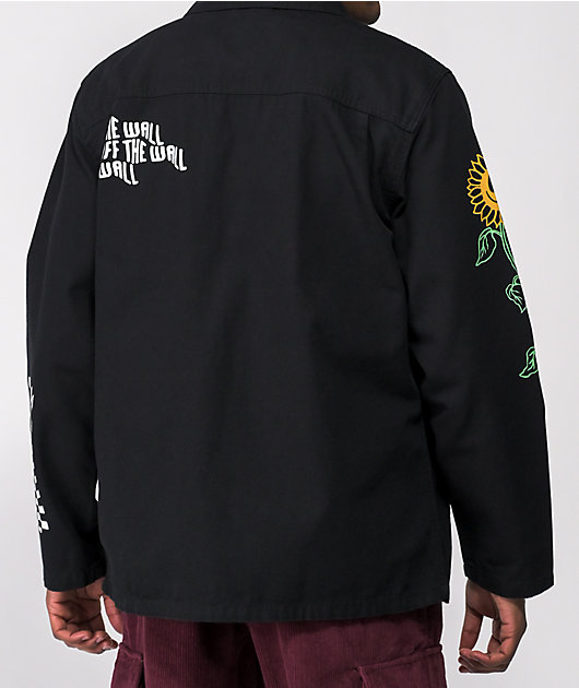 Vans Micro Dazed Drill Black Chore Jacket