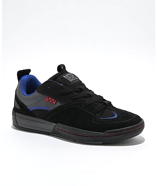 Vans Mixxa Black & Grey Skate Shoes | Zumiez
