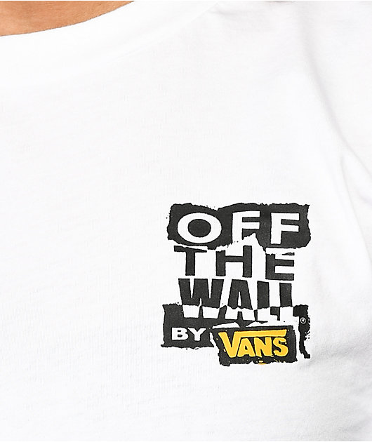 Vans OTW Ripped White Long T-Shirt | Zumiez