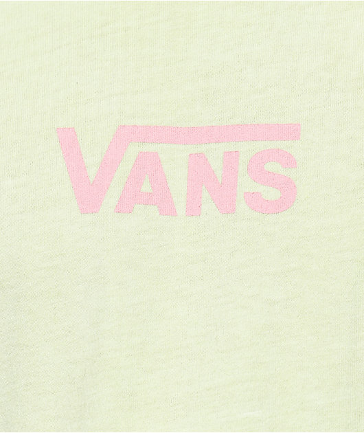 vans rosa verde