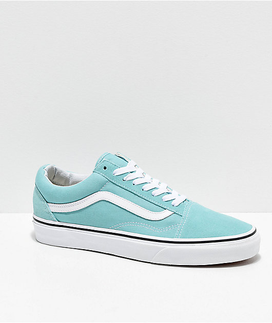 aqua haze old skool vans