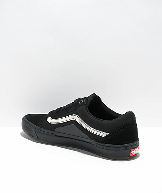 Vans black store for sale