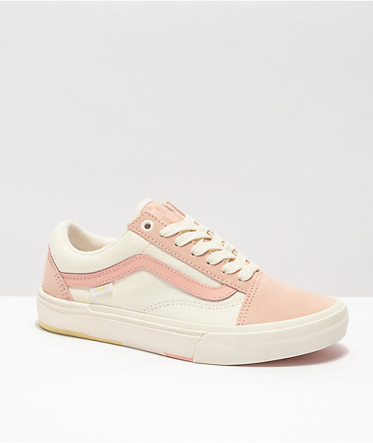 Vans Old Skool BMX Peach Marshmallow Skate Shoes