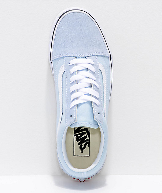 baby blue vans old skool