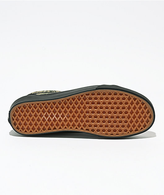 Vans Old Skool Black & Camo Skate Shoes