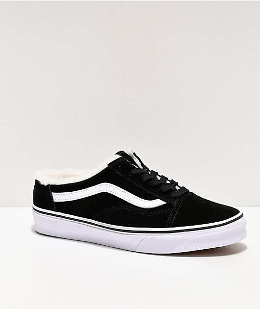 vans mule black