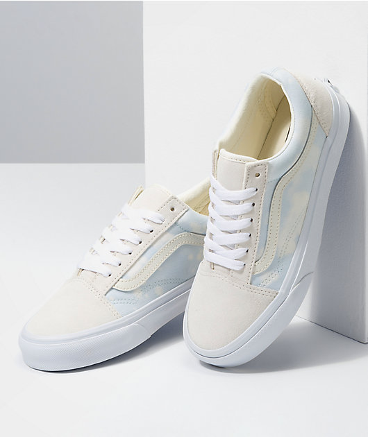 vans old skool bleach wash