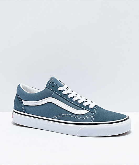 vans old skool grey blue