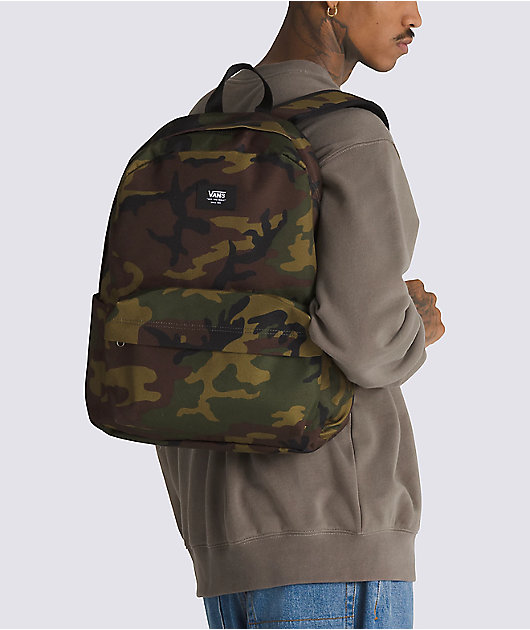 Vans Old Skool Camo Backpack Zumiez