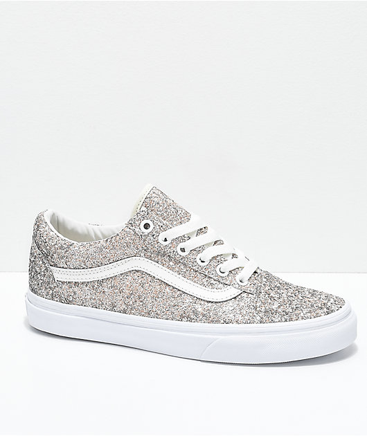 chunky glitter vans