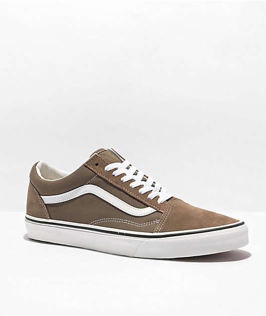 All brown vans old skool cheap