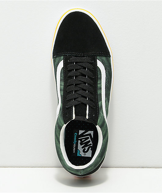 ☆関税込☆VANS★TIE-DYE COMFYCUSH OLD SKOOL★22-29cm★ Vans Comfycush Old Skool Tie-Dye Checker Sneakers Skate Sz