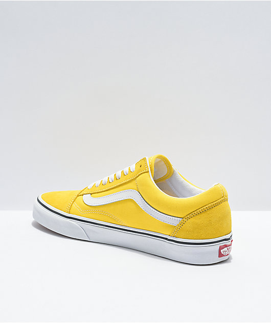 all yellow vans shoes