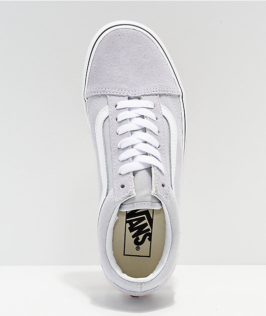 Vans Old Skool Dawn zapatos de skate en gris y blanco
