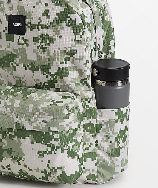 Vans Old Skool Digi Camo Green & Natural Backpack