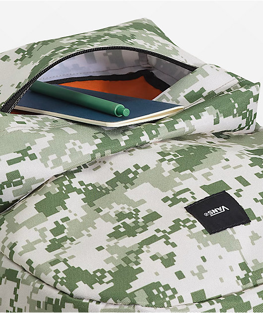 Vans Old Skool Digi Camo Green & Natural Backpack