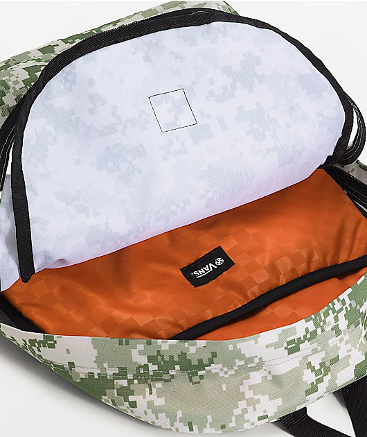 Vans Old Skool Digi Camo Green & Natural Backpack
