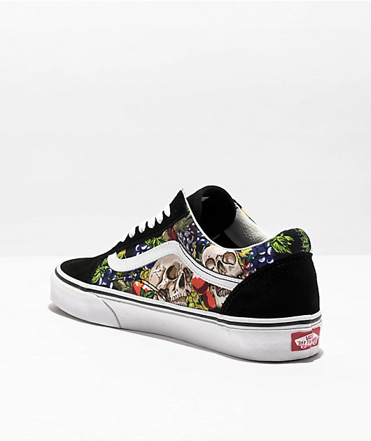 Vans shop skull sneakers