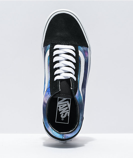 vans slip on galaxy skate shoe