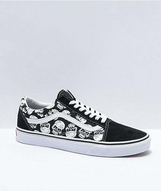 old skool skull vans