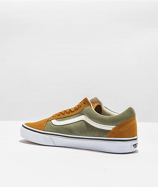 Vans old skool khaki 2025 green