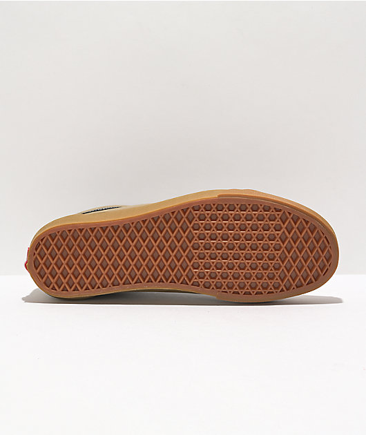 Vans Old Skool Gum, Timber Wolf & Black Skate Shoes | Zumiez