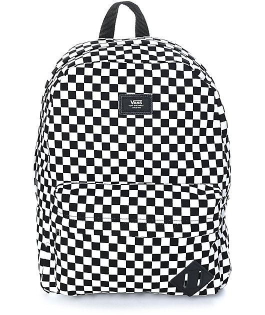 checkered bag vans