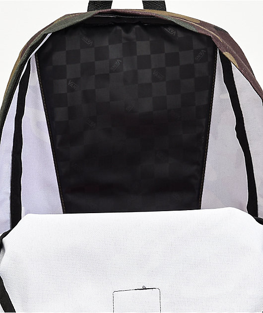 Vans Old Skool II Camo & Black Backpack