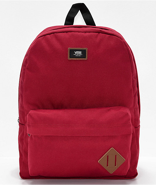 Vans Old Skool II Red Backpack | Zumiez
