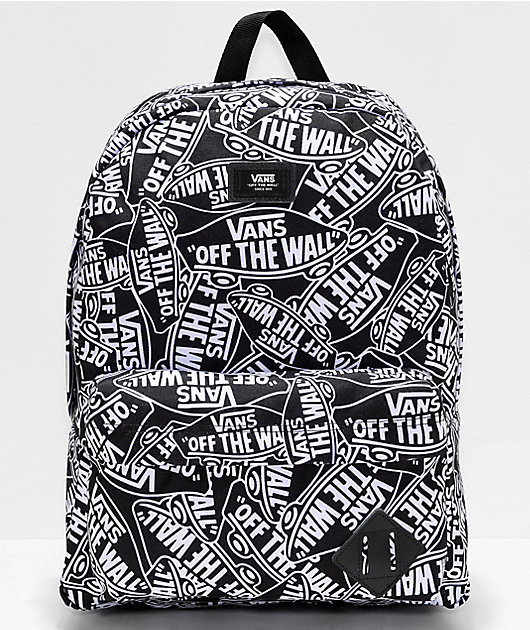 Vans Old Skool III Off The Wall Black White Backpack