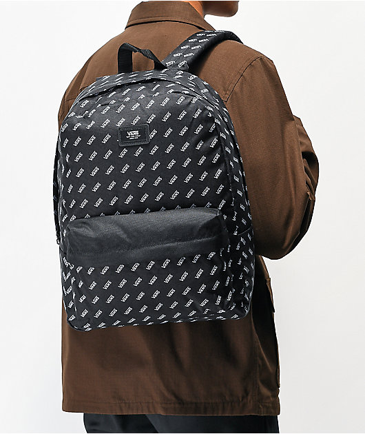 vans retro logo backpack