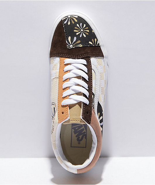 Vans Old Skool International Women’s Day Patchwork & True White Skate Shoes