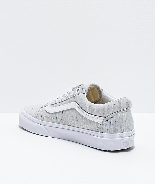 speckled grey vans