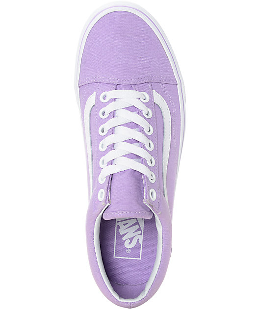 lavender vans shoes