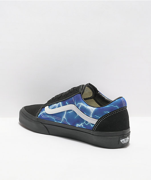 Lightning bolt old hot sale skool vans